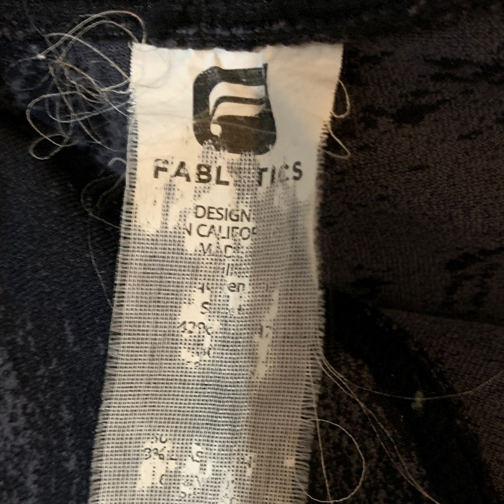 Fabletics Black And Pink Active Pullover - image 2